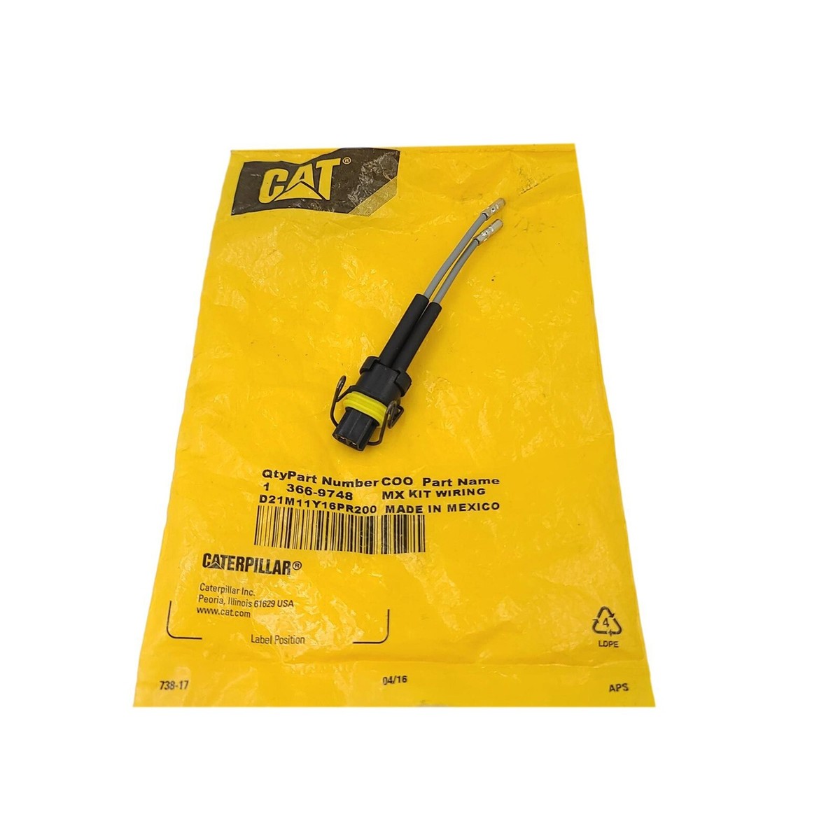 OEM CAT KIT WIRING 3669748 | eBay
