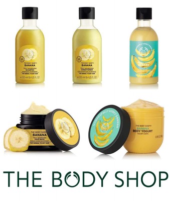 The Body Shop Special Edition Banana Range Hair Care Mask