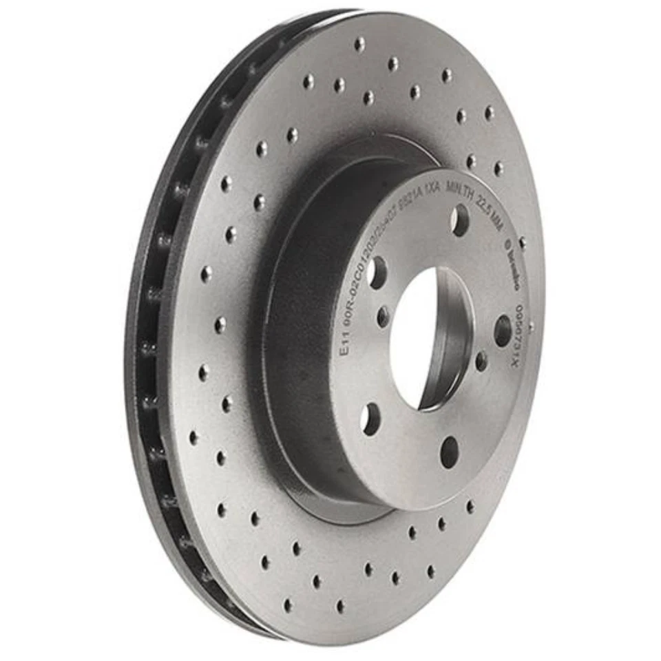 Rotor de freno de disco delantero Brembo 09.5673.1X 260 mm para Subaru Impreza 1993-2001 Foto 4 de 4