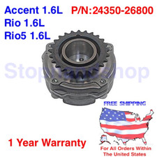Eje de levas de distribución variable del motor CVVT ASSY engranaje piñón Phaser para 06-2011 1,6 L
