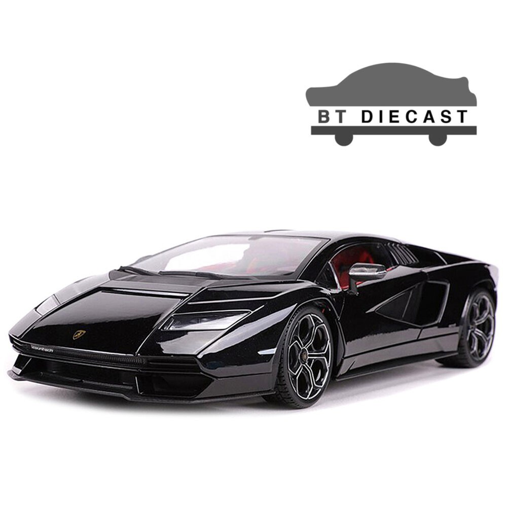 MAISTO LAMBORGHINI COUNTACH LPI 800-4 1/18 DIECAST MODEL CAR BLACK