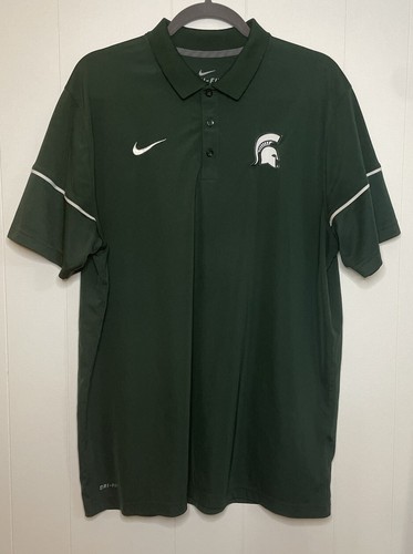 Nike Michigan State Golf Polo Mens X 