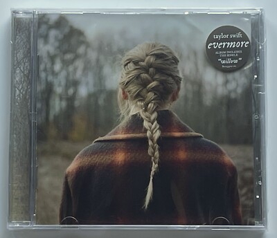 Taylor Swift - Evermore [Deluxe, Clean Ver. Edited, Bonus Tracks] (CD, 2020) New