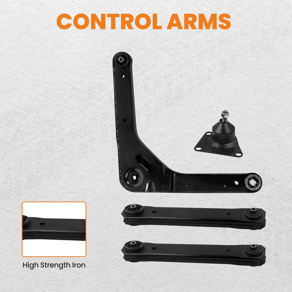 Rear Upper & Lower Control Arm for Jeep Grand Cherokee WJ 1999-2004 w/Ball Joint - Image 2 of 4