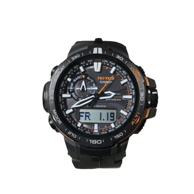 CASIO PRO TREK PRW-6000Y-1JF タフソーラー used Used] CASIO PRO TREK PRW-6000Y-1JF black | eBay