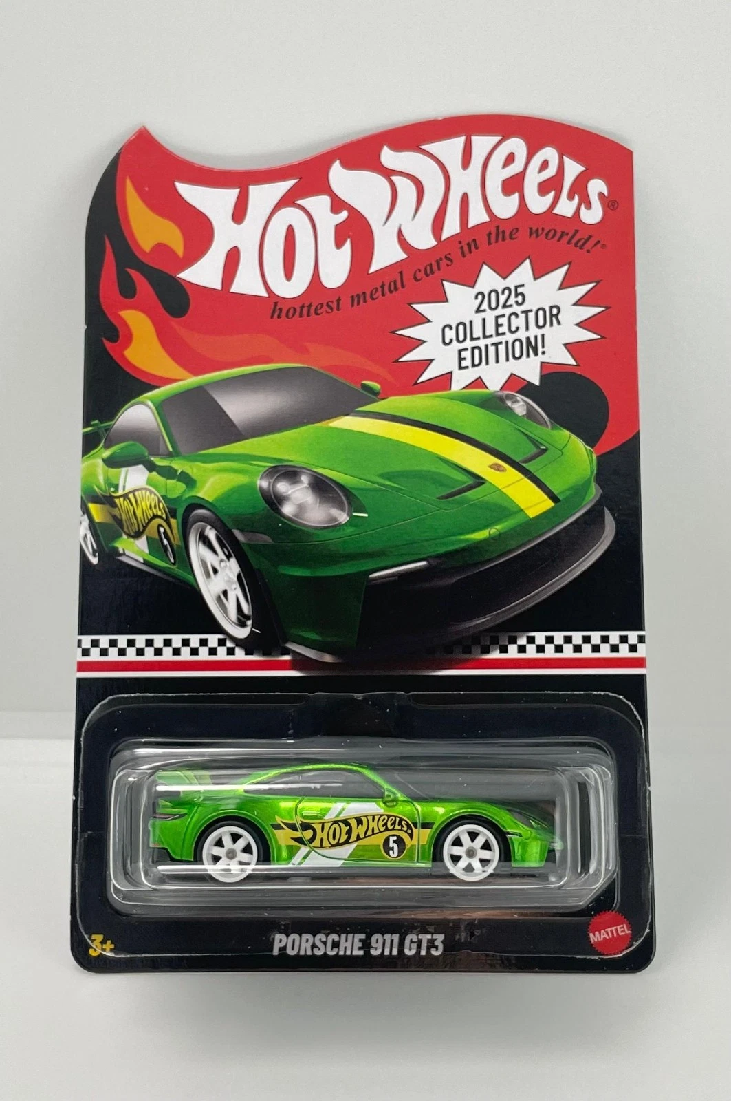 Hot Wheels 2025 PORSCHE 911 GT3 Mail In No.5 Collector Edition