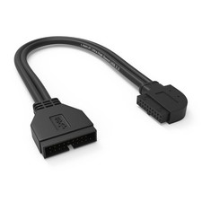 USB 3.2 Gen 2 Internal Adapter 20 Pin Motherboard Header Male To Female 24cm
