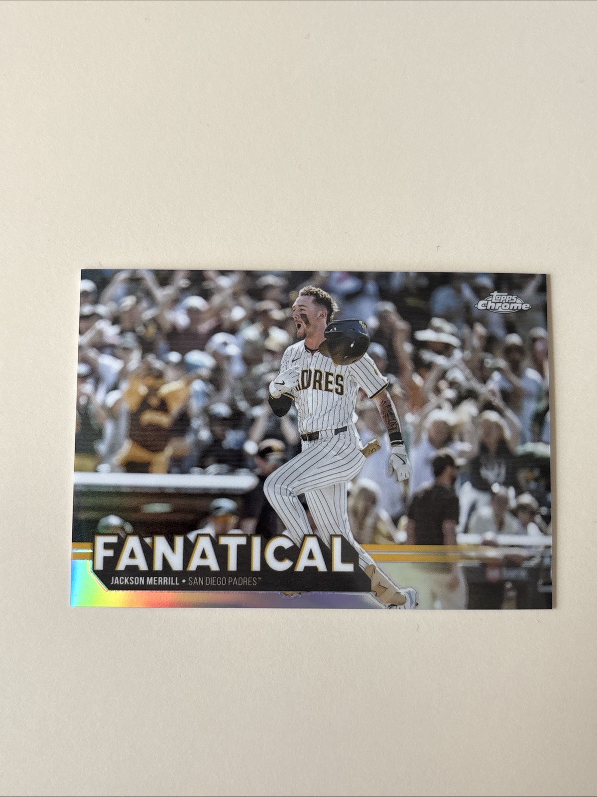 2025 Topps Chrome Fanatical Jackson Merrill #FAN-12