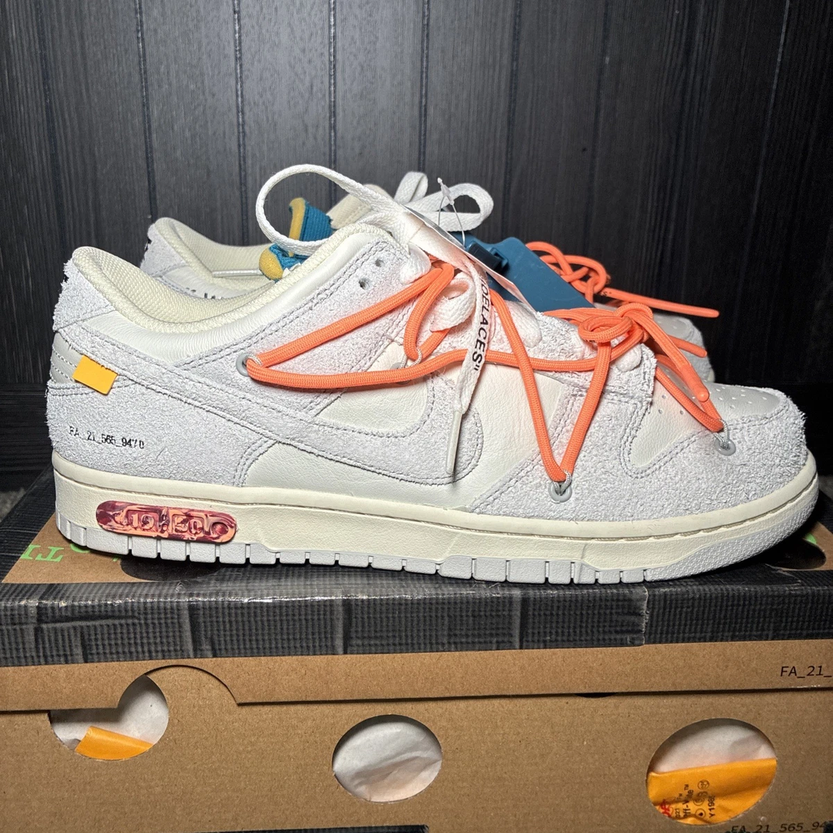 Nike Off-White x Dunk Low Lot 19 of 50 for Sale | Authenticity
