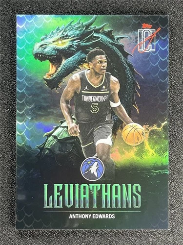 2025 Topps Signature Anthony Edwards Base (RAW)