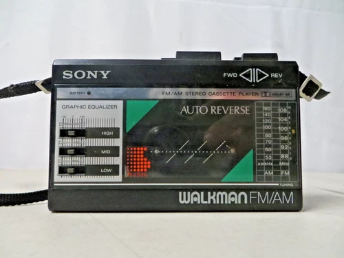 Sony Walkman WM-F18/F28 Cassette Player FM/AM Radio (Tested) Vintage Retro WORKS