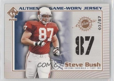 2002 Pacific Private Stock Reserve Numbers 3/87 Steve Bush #2 0v1