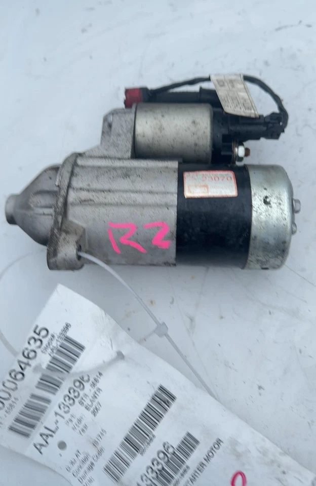 2007 2008 2009 2010 2011 2012 Hyundai HYUNDAI ELANTRA Starter Motor - Image 3 of 4