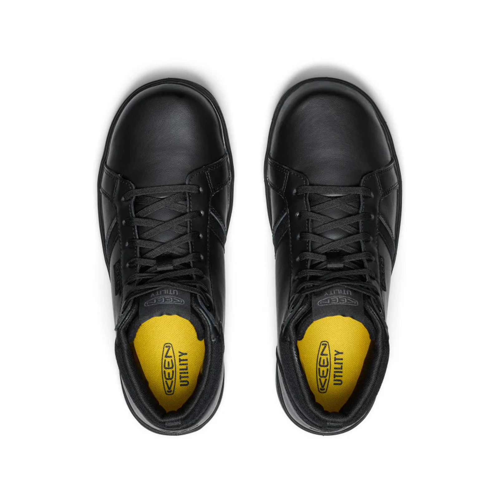 Stivali da lavoro Keen Utility uomo Kenton Mid PTC punta morbida pelle nera taglia 10 5