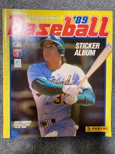 1989 Panini Baseball Complete Sticker Album - Only One Sticker Missing!