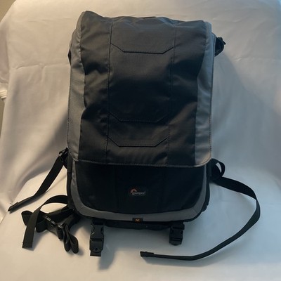 Lowepro VersaPack 200 AW Camera Backpack Black Gray Excellent Condition