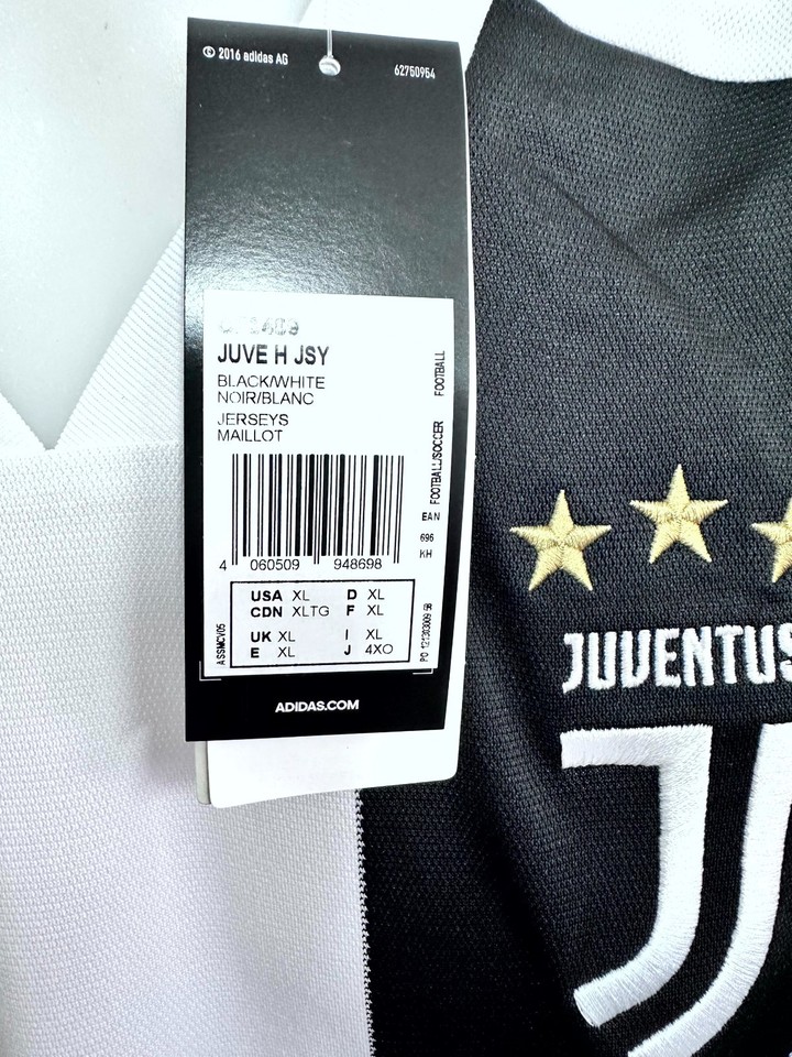 Maillot Juventus Chiellini Match Worn 2011/2012 - Issue Shirt - Avec COA (Certificat)