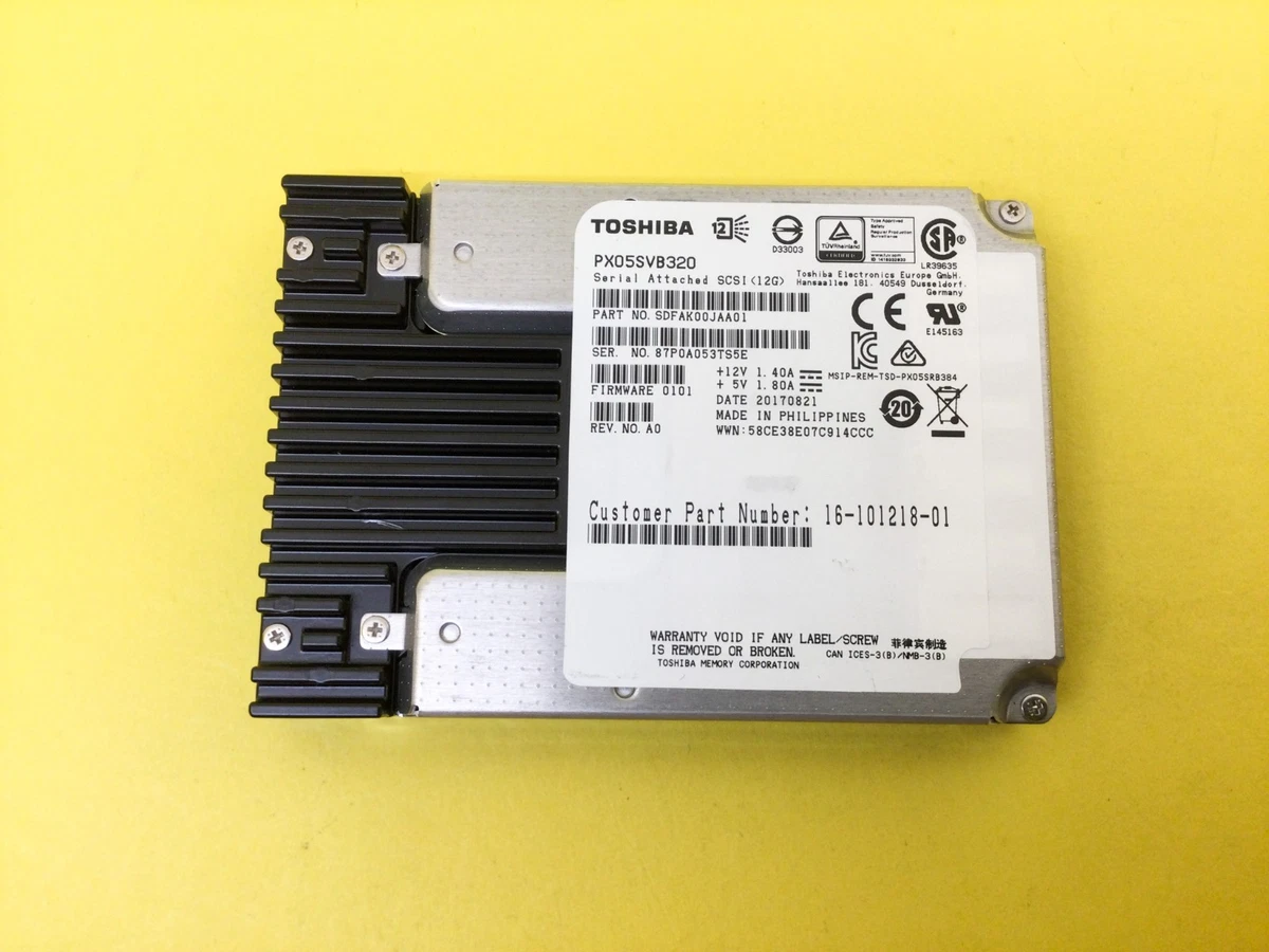 Toshiba SAS Solid-State Drives 2.5 in Form Factor for sale | eBay