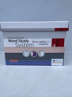 Fountas & Pinnell Word Study System Grade 3 Phonics, Spelling, & Vocabulary