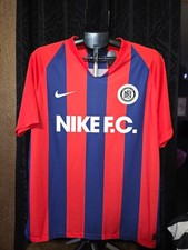 Nike F.C Soccer Jersey Red and Blue Size XL New