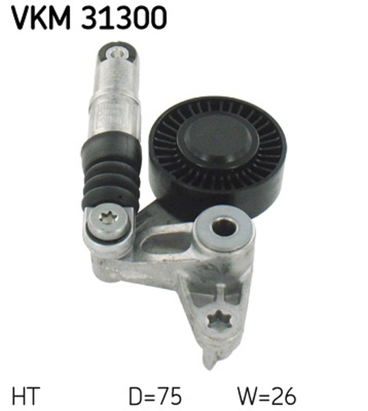 SKF Riemenspanner Keilrippenriemen VKM 31300 FüR Audi VW Q7 Phaeton A8 Q5 A6 A4-image