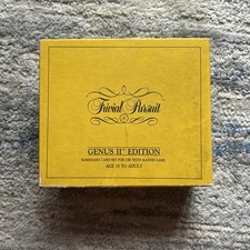 Jeu de cartes subsidiaires Trivial Pursuit Genus II édition 1986