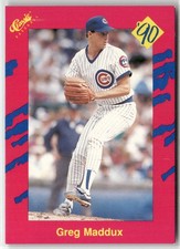 1990 CLASSIC UPDATE #T32 GREG MADDUX CHICAGO CUBS