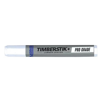 Markal 80380 Lumber Crayon, Large Tip, White Color Family, Clay, 12 Pk