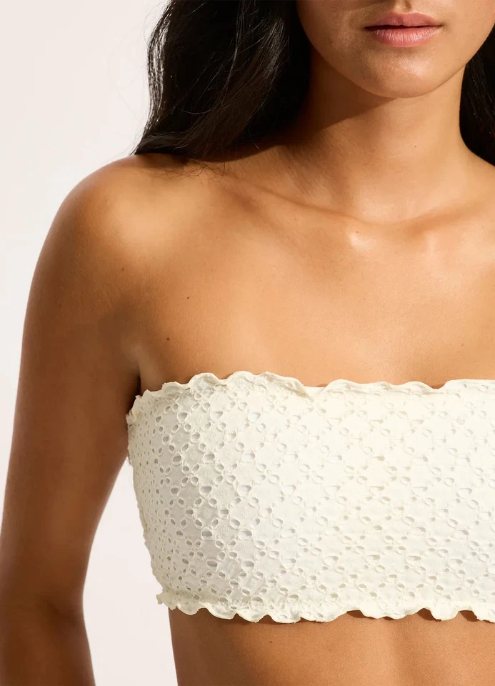 Conjunto de bikini Seafolly Daydreamer tubo - talla AU 12 PRECIO DE VENTA SUGERIDO POR EL FABRICANTE $210 Foto 4 de 4