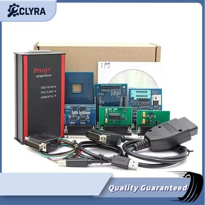 Iprog Pro Full V89 with 11 Adapters Support Eeprom IMMO/KM/Radio Reset Dashboard