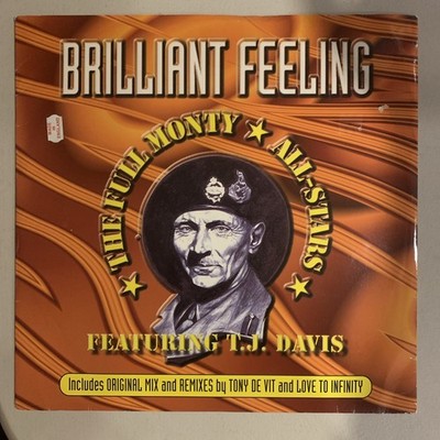 Full Monty All-Stars, Maxi-Single, 12'', UK Press, VG+, Brilliant Feeling *House*