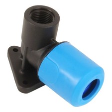 SPEEDFIT MDPE 20mm x 1/2" Wallplate Elbow - UGPWB2014 - FREE Tracked 24 Delivery