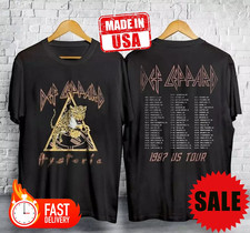 VTG Def Leppard Hysteria 1987 Concert US Tour T-shirt