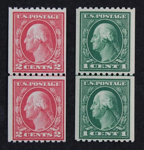 CKStamps: US Stamps Collection Scott#441 442 Mint NH OG Line Pair