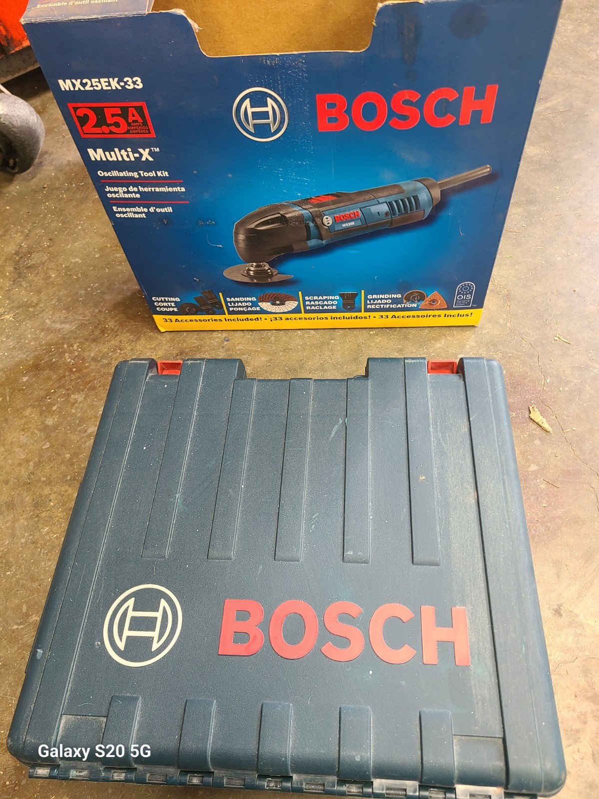 Bosch Oscillating Multi-Tool Kit with Accessories-image