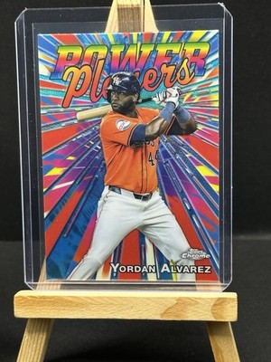 2025 Topps Chrome #PP-10 Yordan Alvarez Houston Astros Power