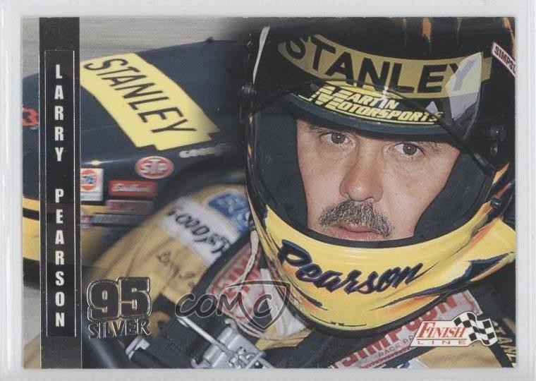 1995 Classic Finish Line Silver Larry Pearson #71 0q3