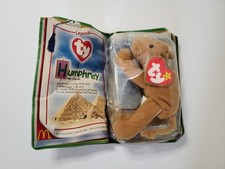 Humphrey The Camel Ty Teenie Beanie Baby Legend McDonalds Opened RARE
