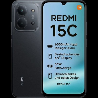Redmi 15C 5G Midnight Black NEU & OVP