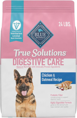 True Solutions Digestive Care Natural Dry Dog Food for Adult Dogs, Chicken, 24-L