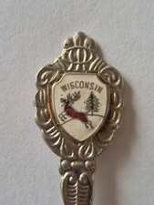 Wisconsin Vintage Souvenir  Spoon Collectible