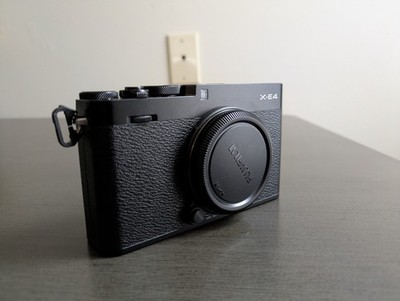 Fujifilm X-E4 26.1MP Mirrorless Digital Camera - Black (Body Only
