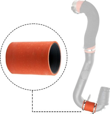 Für GATES 09-1305 INTERCOOLER HOSE RENAULT MASTER III 2.3DCI (SHORT)