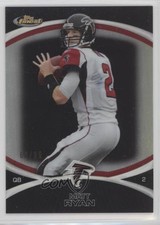 2010 Topps Finest Black Refractor 60/99 Matt Ryan #75 9v7