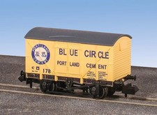 Br Vanfit Wagon Bleu Cercle Ciment Peco NR2003P
