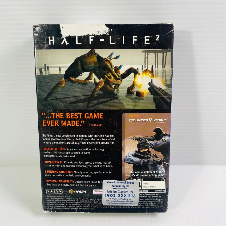 Half-Life 2 PC 2004 Game - 5 Discs - CD Key  - Image 2 of 4