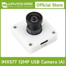 Waveshare IMX577 12MP USB Camera (A), 3840 × 3024 113° FOV, Distortion-Free