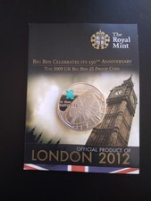 2009 150th Anniversary Of Big Ben £5 Proof Coin - Royal Mint Sealed Pack