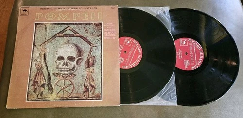 Pompeii Pink Floyd 1986 Original DAGO523 2LP Edgard Rubabande VG+/VG+