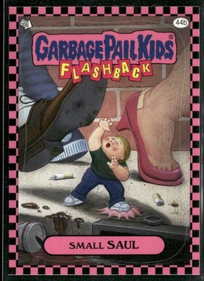 2010 Topps Garbage Pail Kids Flashback Series 1 #44b Small Saul Punk Pink 1V
